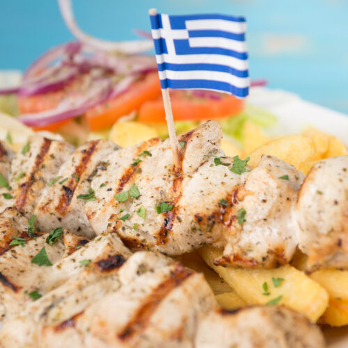 Danie główne Souvlaki Kotopoulo – 35zł